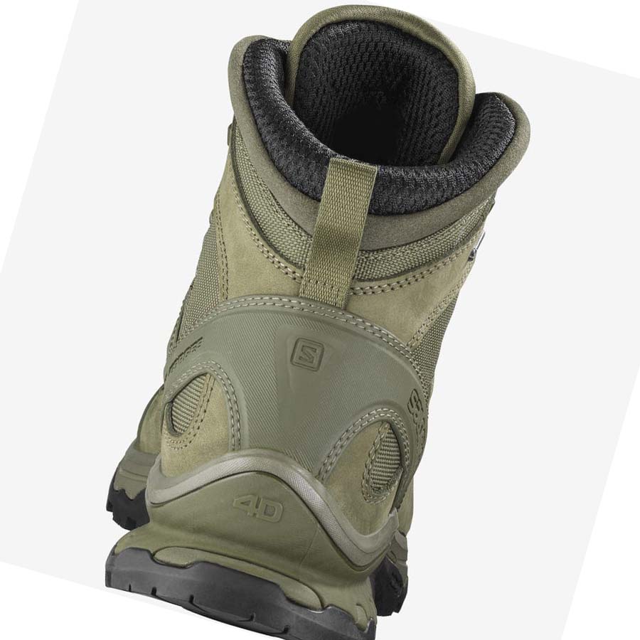 Salomon QUEST 4D GORE-TEX FORCES 2 EN Csizma Férfi Olivazöld | HU 2257YXF